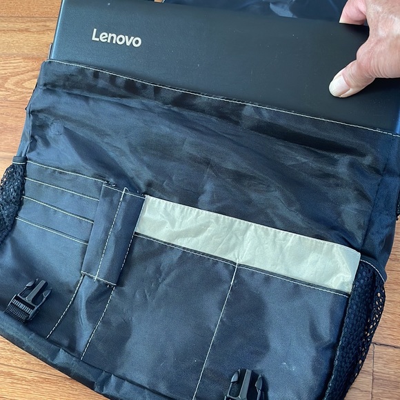 COCA’COLA Messenger Flap Over Bag in black color - Picture 3 of 16